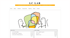 Desktop Screenshot of lclab.net
